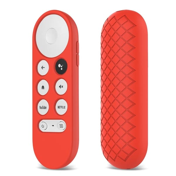 Google Chromecast 2020 TV-silikonskydd - Röd