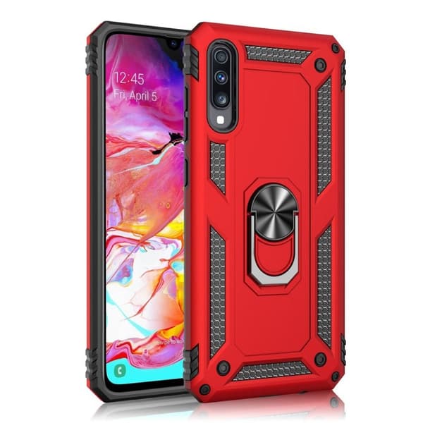 Bofink Combat Samsung Galaxy A70 deksel - Rød