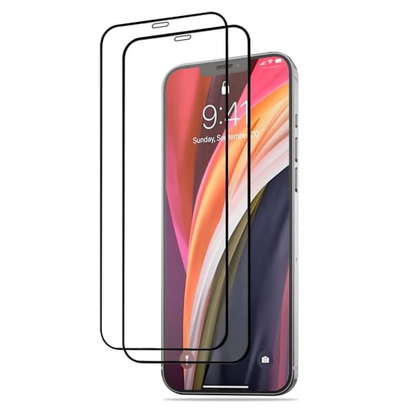 2 Pcs Amorus Extra Strong Grall Skärmskydd till iPhone 12