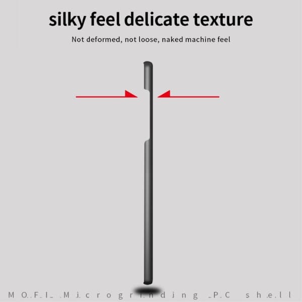 MOFI Samsung Galaxy S20 Plus slim shield kotelot - Musta