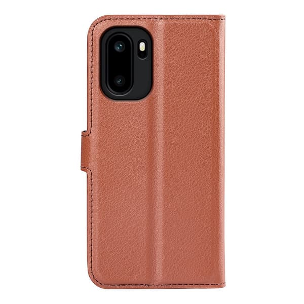 Classic OnePlus Ace 6 flip etui - Brun