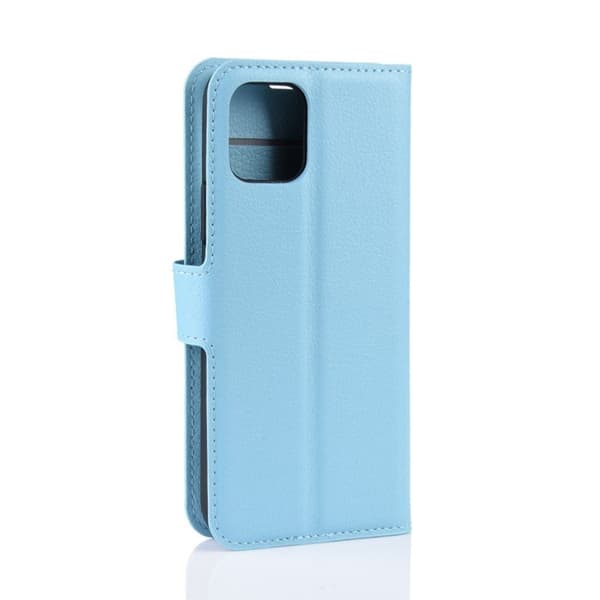 Klassisk iPhone 11 Pro Max flip etui - Blå