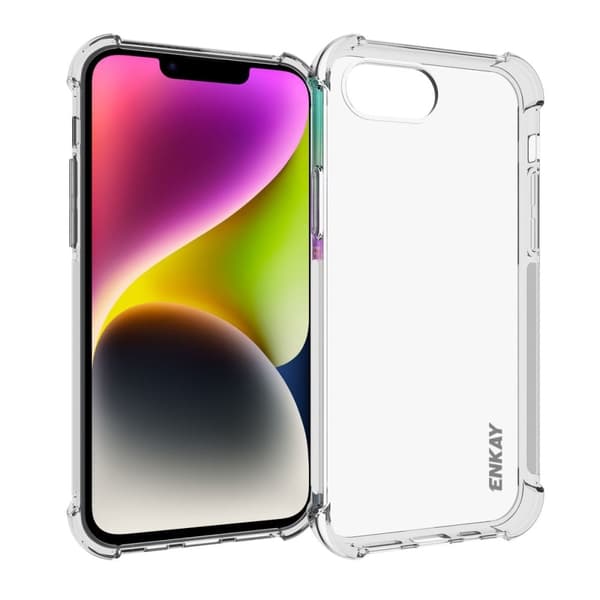 ENKAY klart fallsikkert etui for iPhone 16e