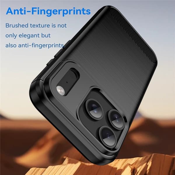 Carbon Flex iPhone 17 Pro deksel - Svart