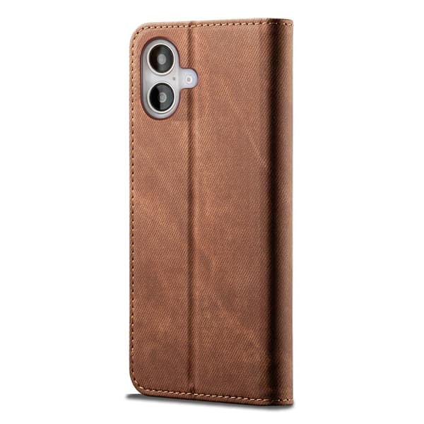 Jeans iPhone 17 flip etui - Kaffe