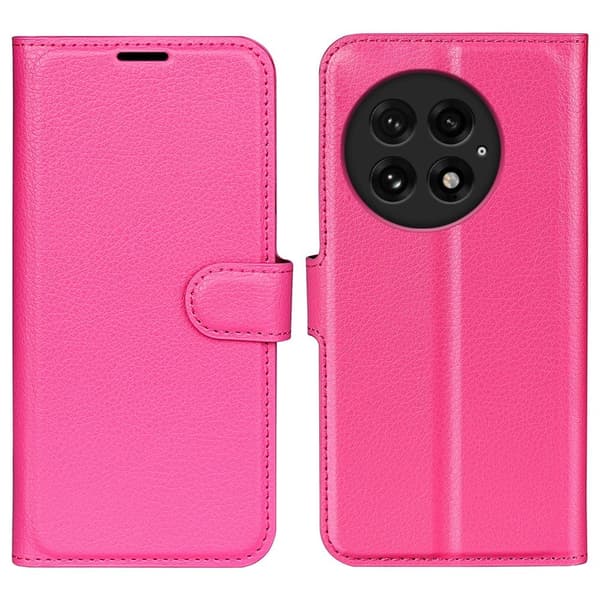 Classic OnePlus 13 flip etui - Rose