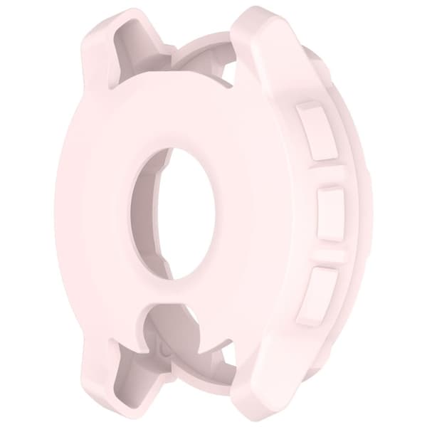 Garmin Instinct E 45 mm klockfodral Silikonstötdämpande ram - Ljusrosa