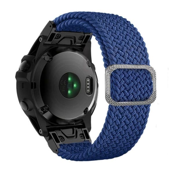 20 mm nylonrem til Garmin-klokke med spenne - Blå