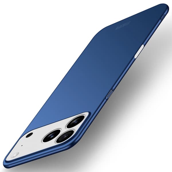 MOFI iPhone 17 Pro slim shield kotelot - Sininen