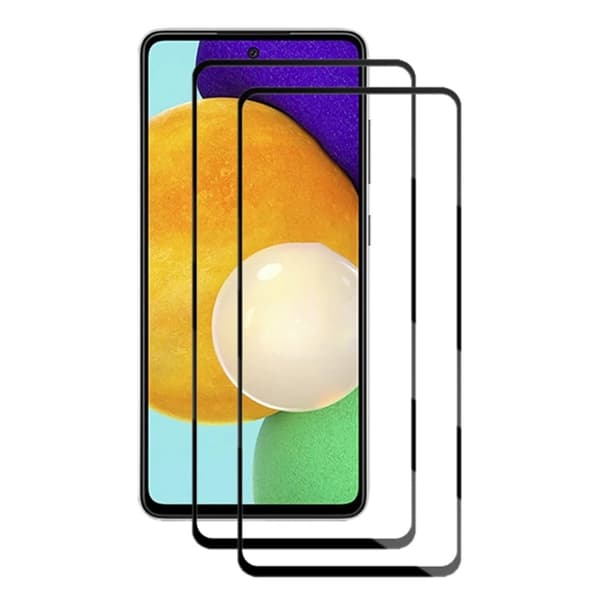 2 pcs AMORUS extra strong glass screen protector for Samsung Galaxy A54