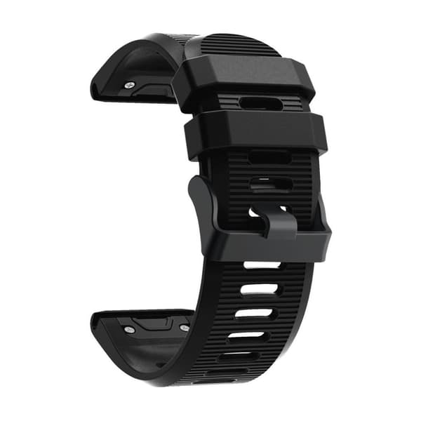 Garmin Fenix 5X Plus silikoneurrem - sort