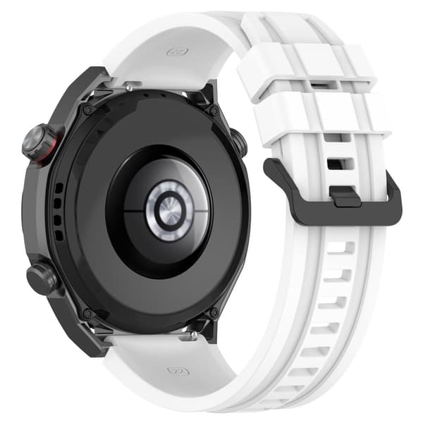 Silikoneurrem til Huawei Watch Ultimate - Hvid