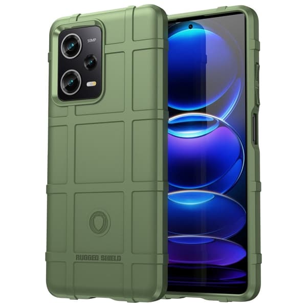 Rugged Shield Etui Xiaomi Redmi Note 12 Pro - Grøn