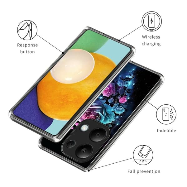 Vibe Xiaomi Redmi Note 13 Pro 4G deksel - Drømmerose