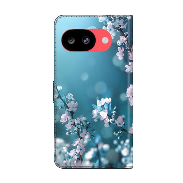 Wonderland Google Pixel 10a flip-etui - Plommeblomster