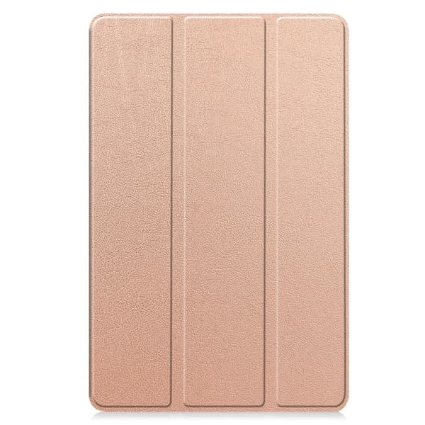 Samsung Galaxy Tab S10 FE+ etui Anti-Drop læderstativ til tablet - Rødguld