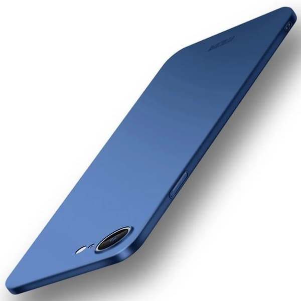 MOFI iPhone 16e slim shield kotelot - Sininen