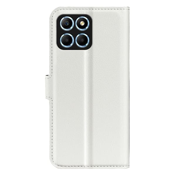 Klassisk Honor X8 Flip Etui - Hvid