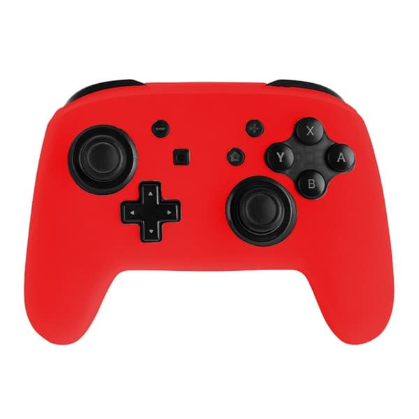 Nintendo Switch Pro Controller Silicone Case Anti Drop Handheld Game Console stødsikkert Cover - Rød