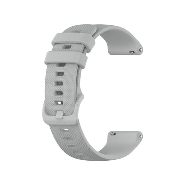 Garmin Vivoactive 4 gitter tekstur silikone Urrem - Grå