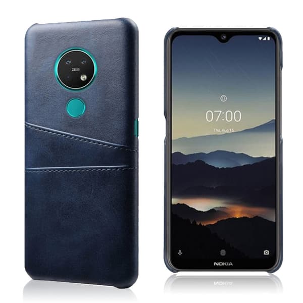 Dual Card etui - Nokia 7.2 / 6.2 - Blå