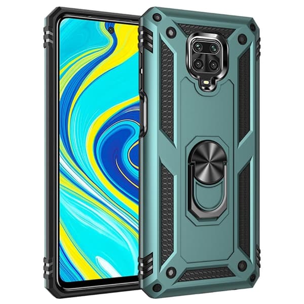 Bofink Combat Xiaomi Redmi Note 9 Pro / 9s Etui - Mørkegrøn
