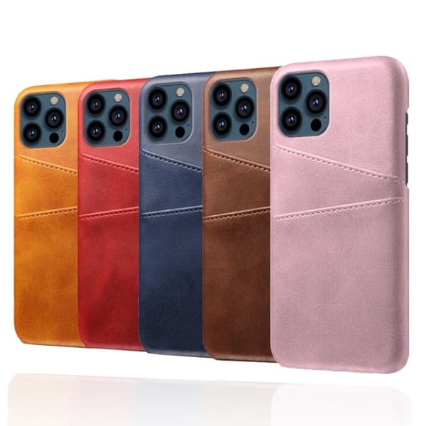 Dual Card iPhone 13 Pro Max deksel - Brun