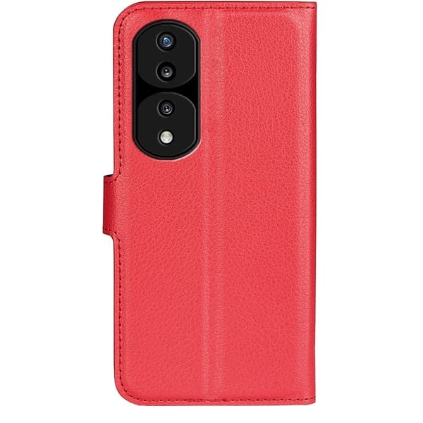 Klassisk Honor 70 Pro Flip Etui - Rød