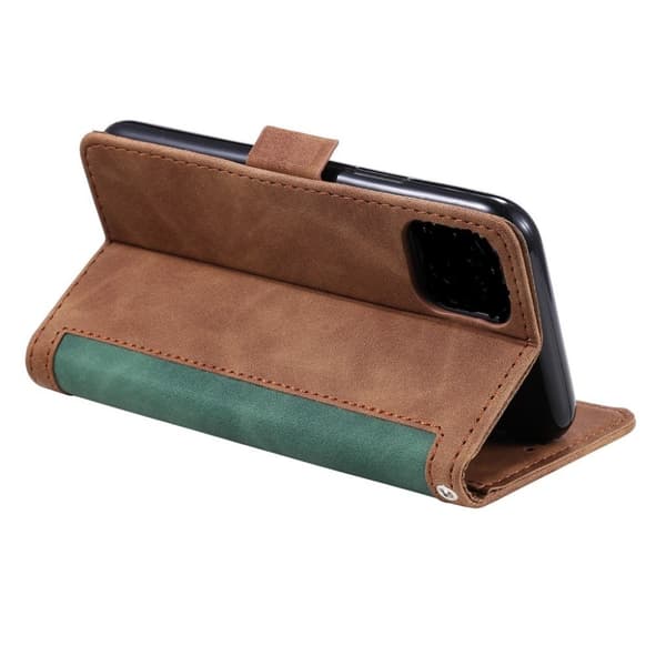 Suburbian läder iPhone 11 fodral - Grön