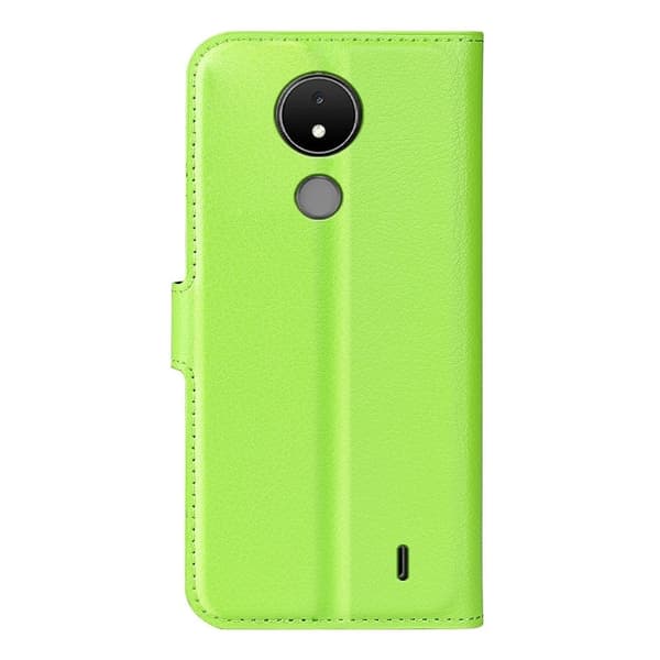 Klassisk Nokia C21 Flip Etui - Grøn