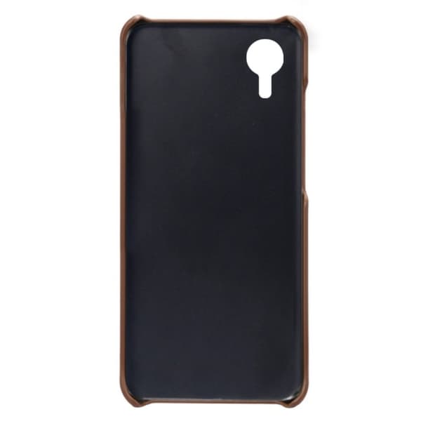 Dual Card Etui Samsung Galaxy A23e - Brun