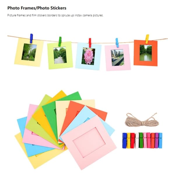 Fujifilm Instax Mini 11 / 9 / 8 kamera tilbehørssæt - Hvid