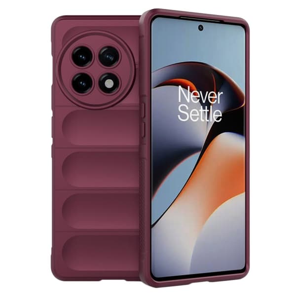 Mjukt greppformat OnePlus 11R / OnePlus Ace 2 skal - Röd