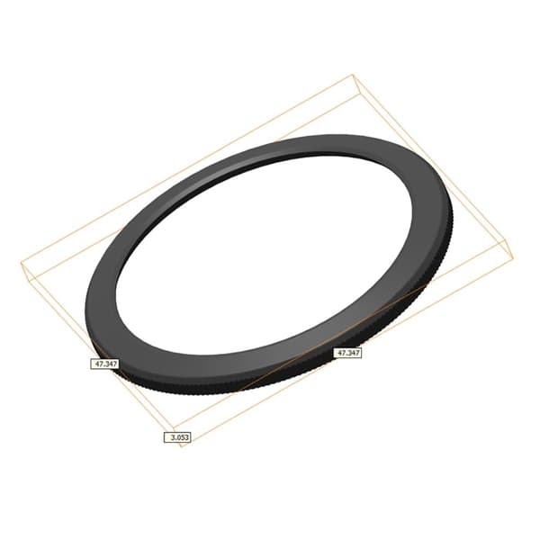 Xiaomi Watch S4 / S3 Bumpresistent Watch Bezel Slim Design Smartwatch Ring Frame - Sort