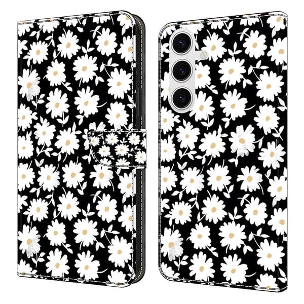 Wonderland Samsung Galaxy S26 Plus flip-etui - Blomster