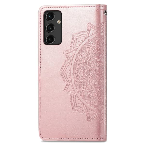 Mandala Samsung Galaxy A14 Flippetui - Rose Gull