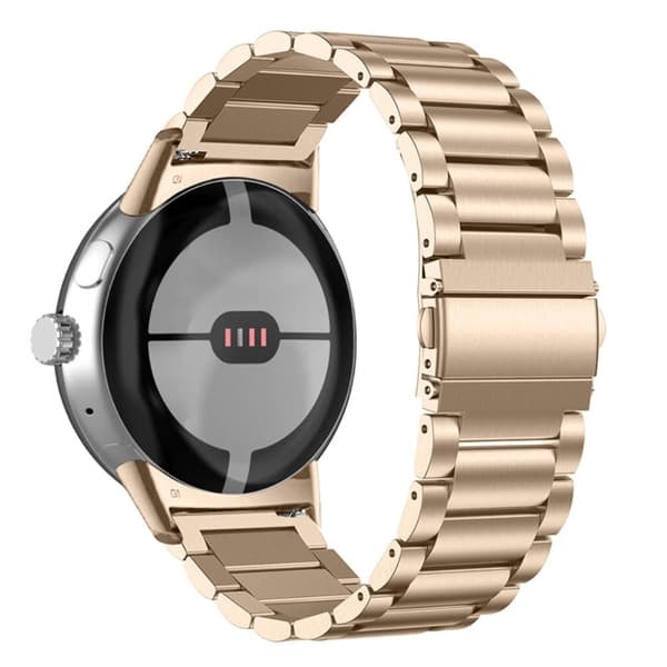 Google Pixel Watch elegant urrem i 316 rustfrit stål - Champagne Guld