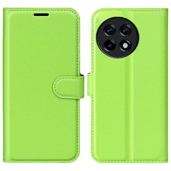 Classic OnePlus 11R / Ace 2 Läppäkotelo - Vihreä
