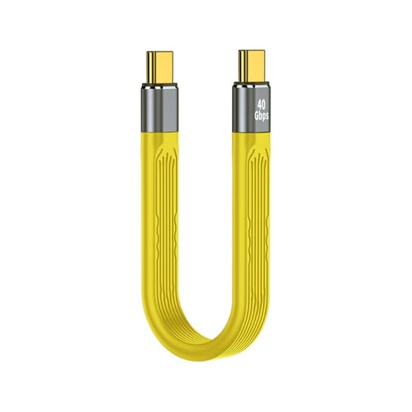 Universal 100W hurtigopladning 40Gps type-C til type-C FPC-kabel