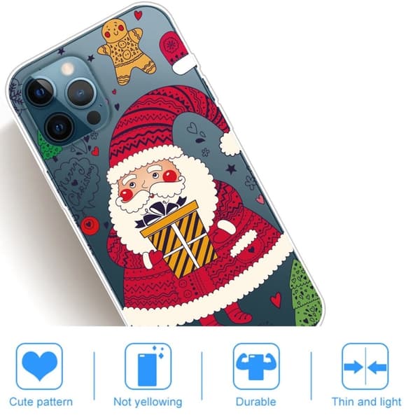 Julfodral till iPhone 14 Pro Max - Tomten Kommer Med Presenter