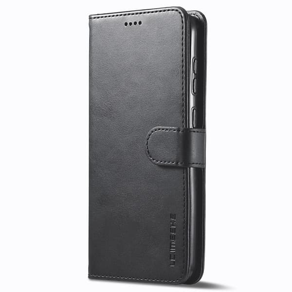 LC.IMEEKE Samsung Galaxy S24 Plus flip etui - Sort