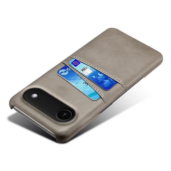 iPhone Air skal med korthållare - Grå