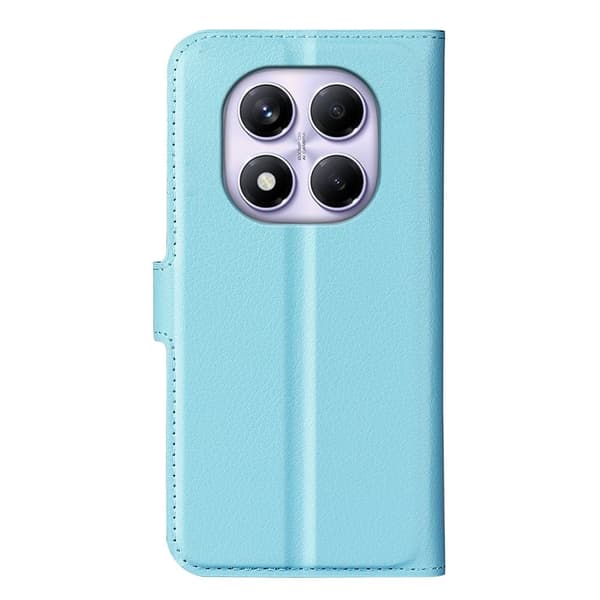 Klassisk Xiaomi Redmi Note 14 Pro 4G flip etui - Blå