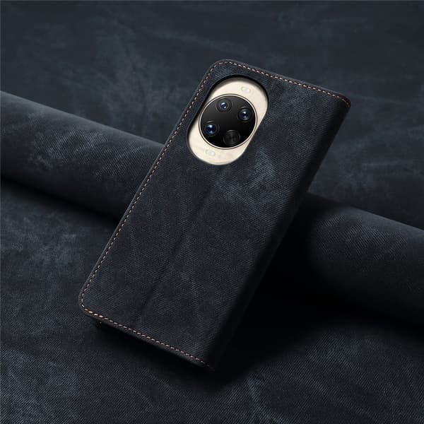 Jeans Huawei nova 14 5G flip case - Musta