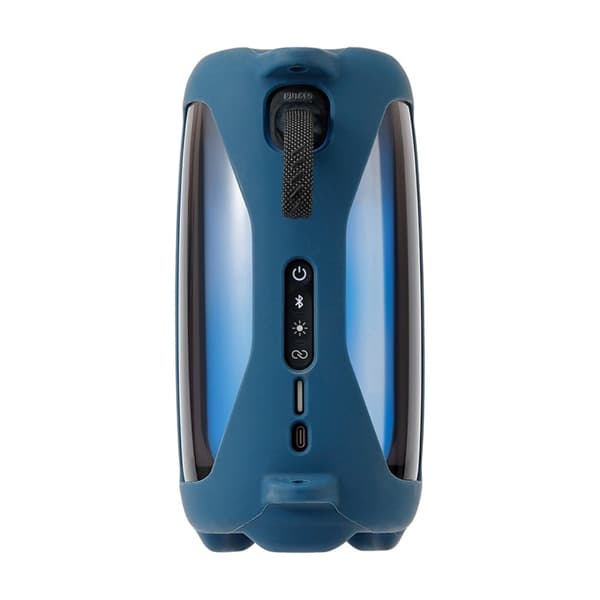 JBL Pulse 5 silikonskydd med rem - Marinblå