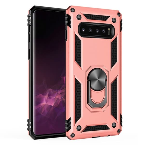 Bofink Combat Samsung Galaxy S10 Plus deksel - Rose gull