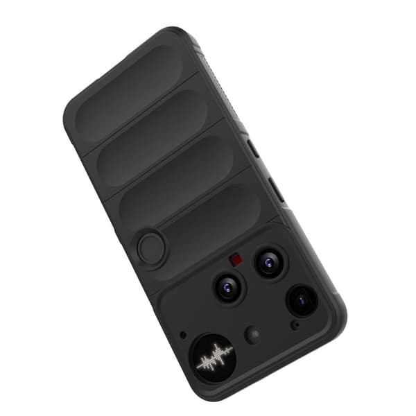 Blødt grebsformet Nothing Phone (3) cover - Hvid