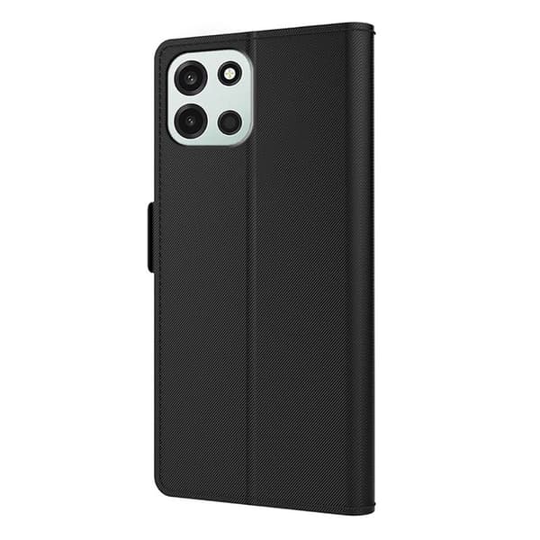 OnePlus Turbo 6 etui med makeup-spejl i smart design - Sort