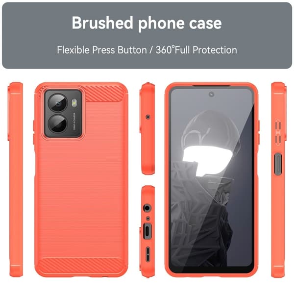 Carbon Flex HMD Fusion cover - Rød