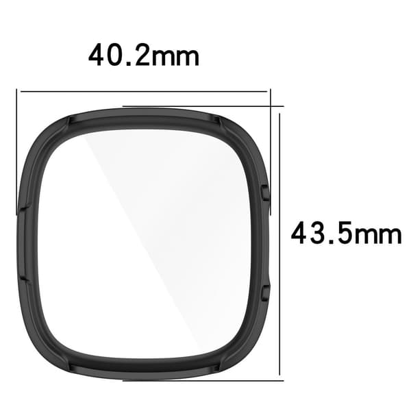 Fitbit Sense 2 / Versa 4 suojus karkaistulla lasilla - Vihreä
